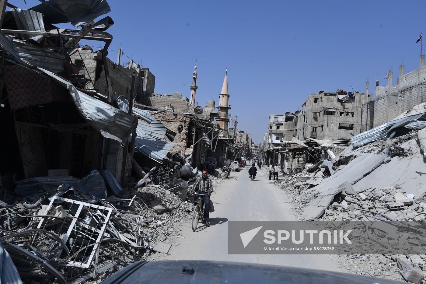 Developments in Douma, Syria