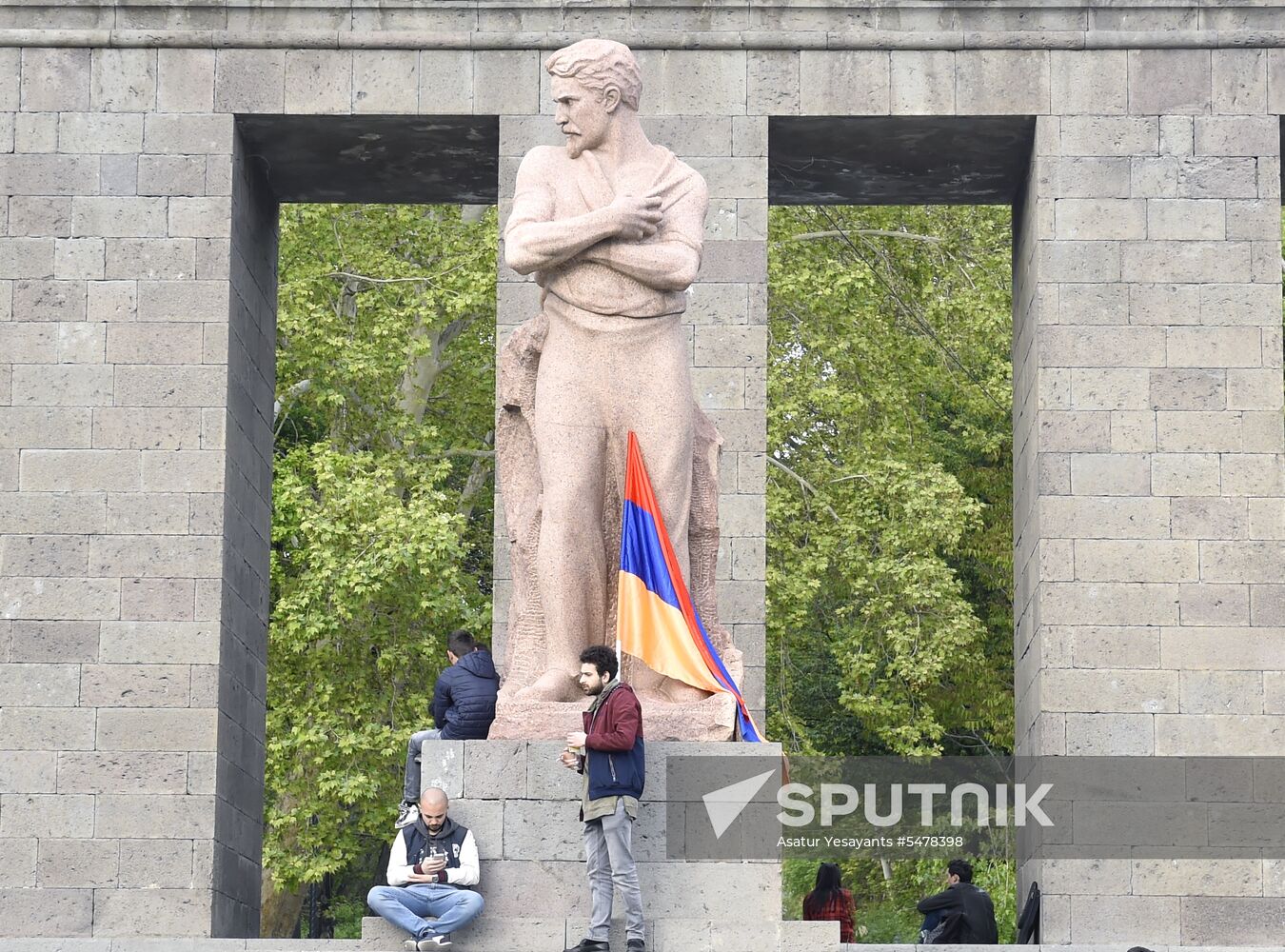 Opposition protests in Yerevan
