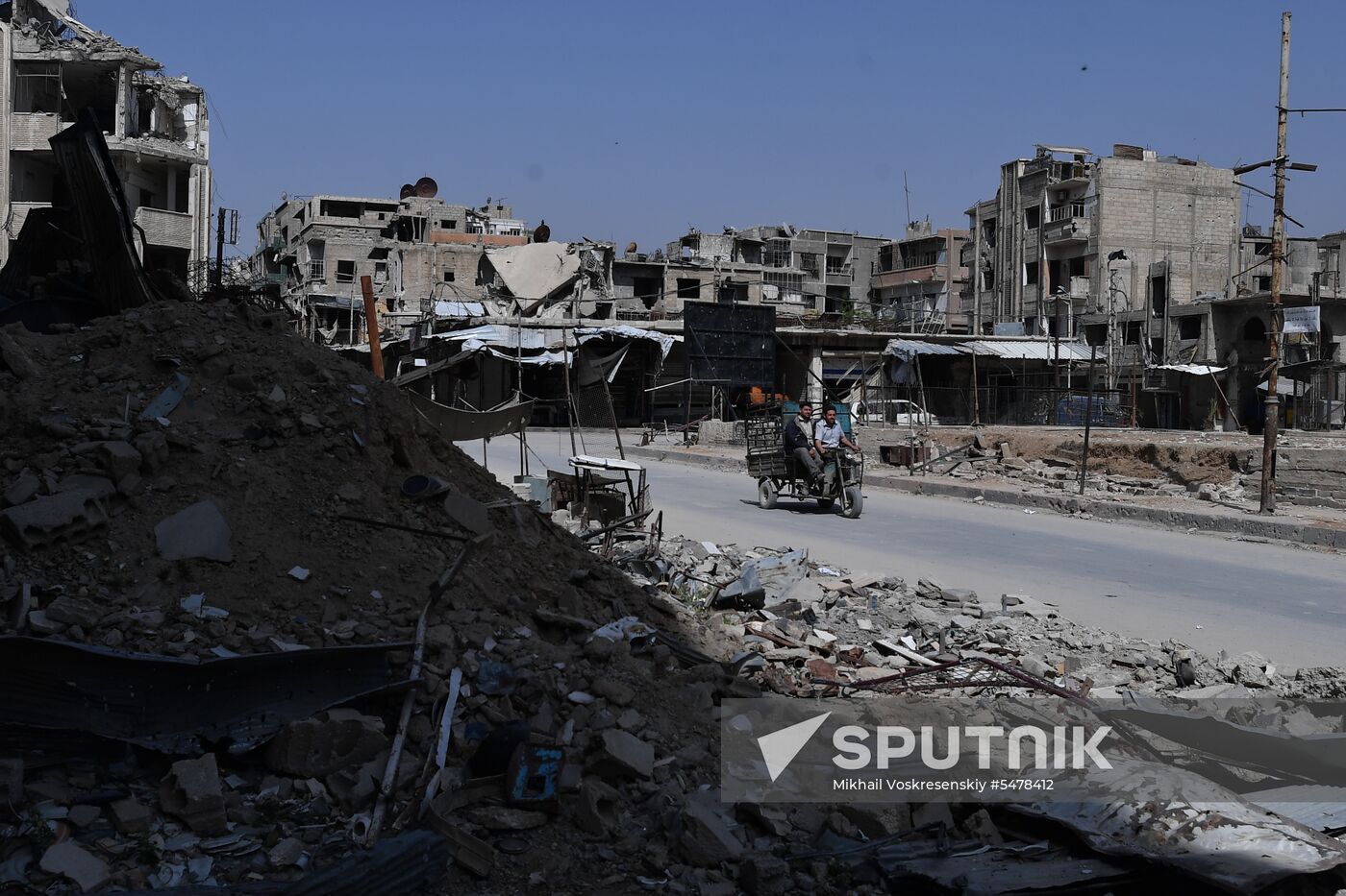 Developments in Douma, Syria