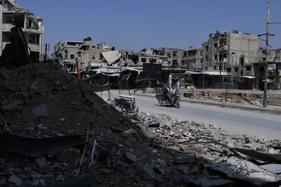 Developments in Douma, Syria