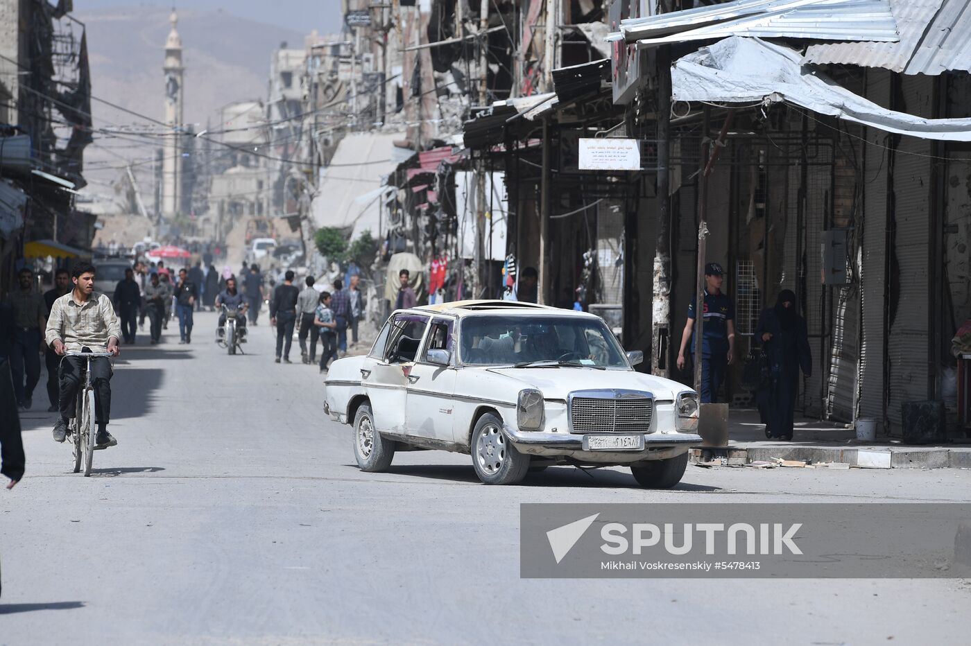 Developments in Douma, Syria
