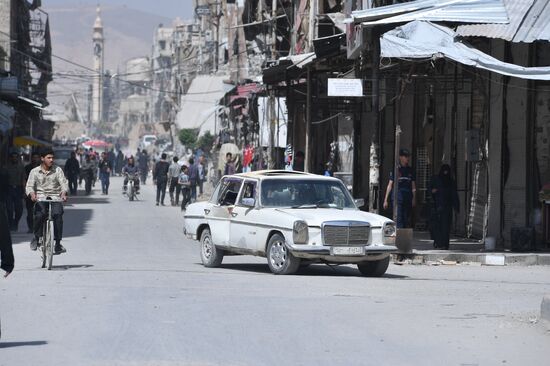 Developments in Douma, Syria
