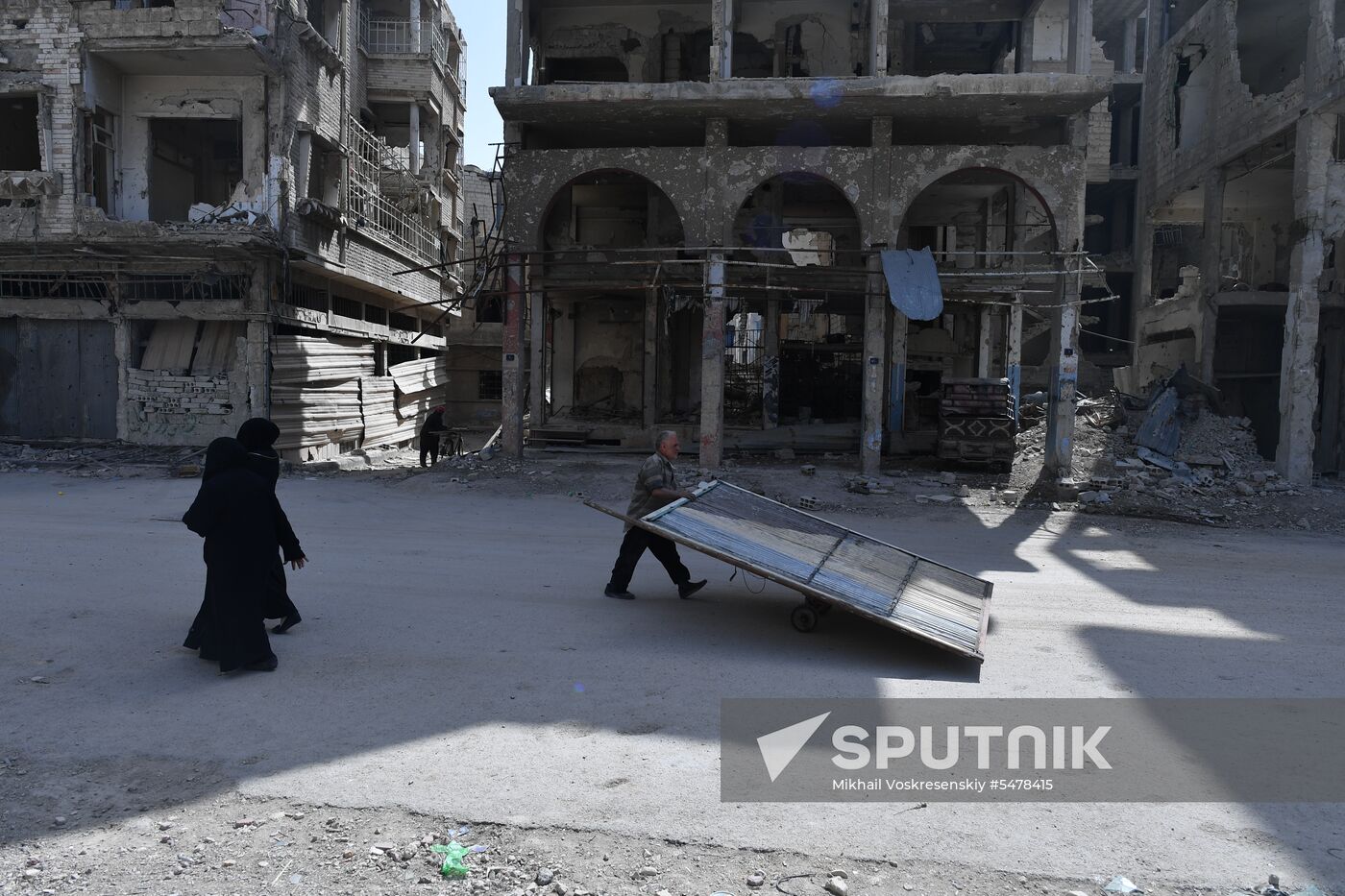 Developments in Douma, Syria