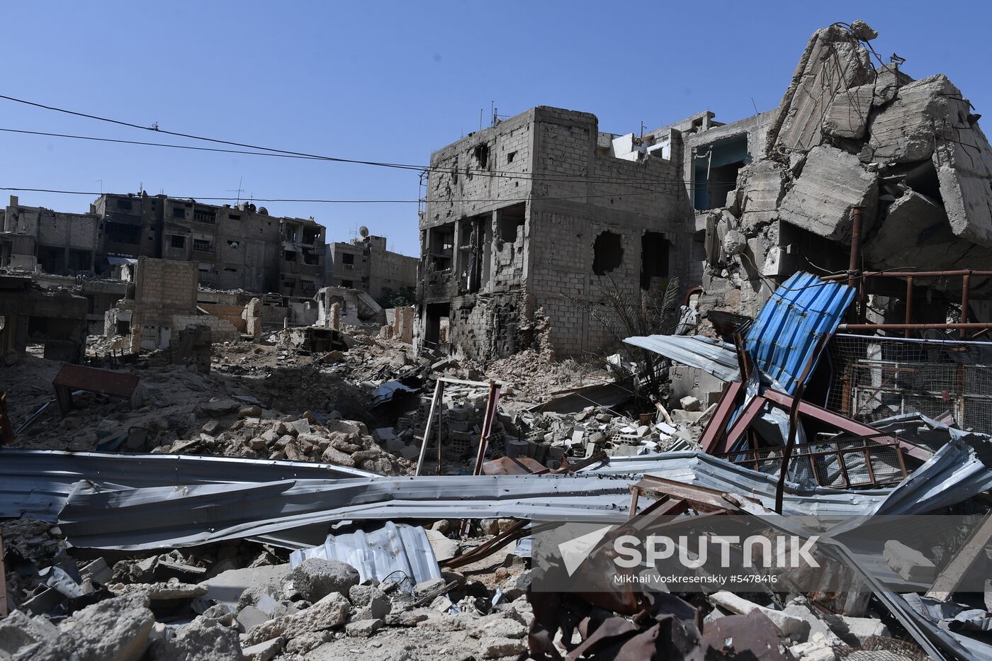 Developments in Douma, Syria