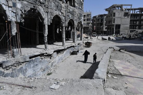 Developments in Douma, Syria