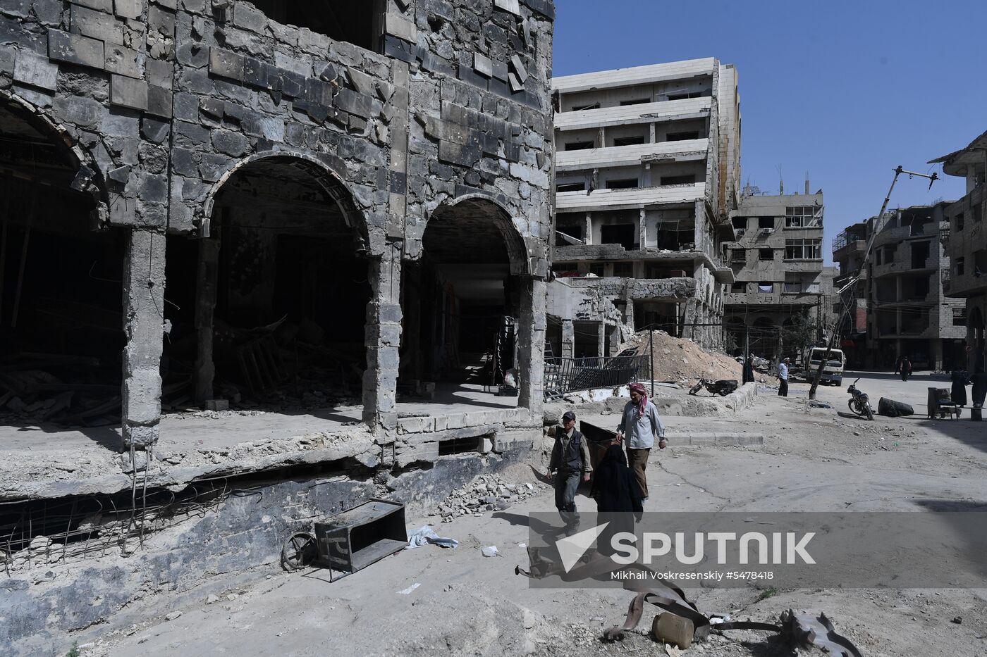Developments in Douma, Syria
