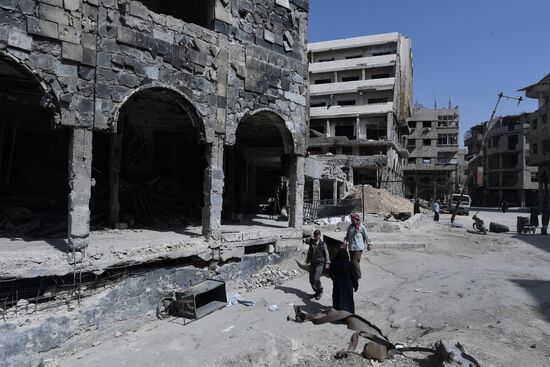 Developments in Douma, Syria