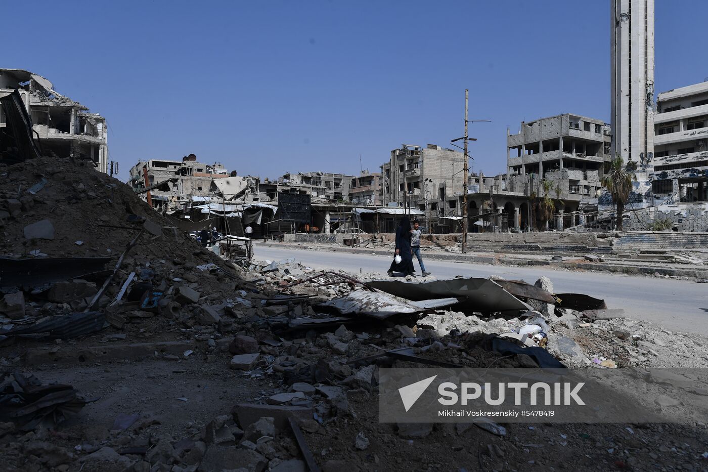 Developments in Douma, Syria