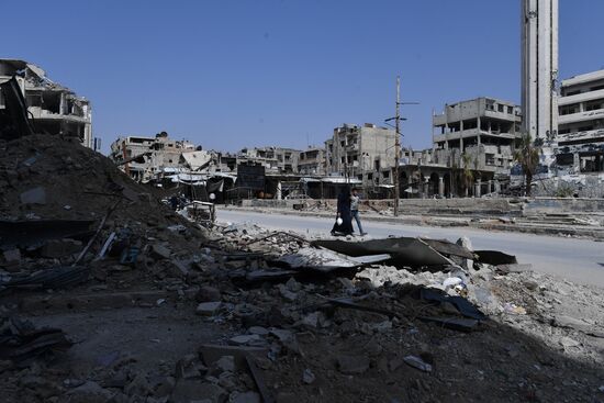 Developments in Douma, Syria