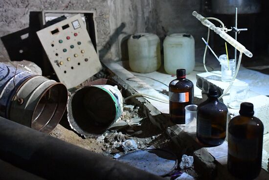 Militants' chemical laboratory in Syrian town of Douma
