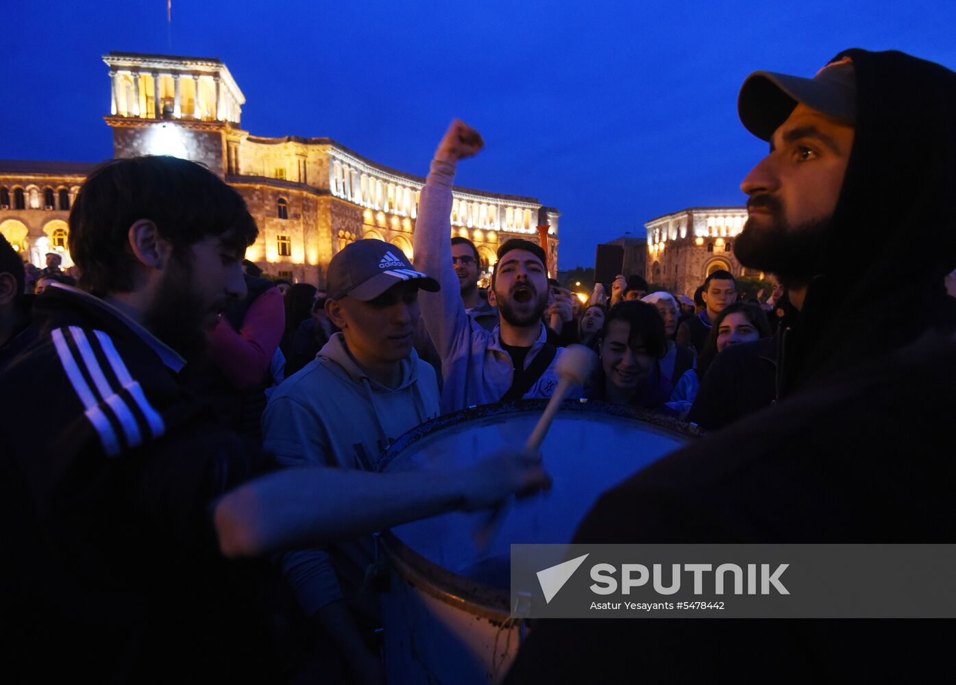 Opposition protests in Yerevan