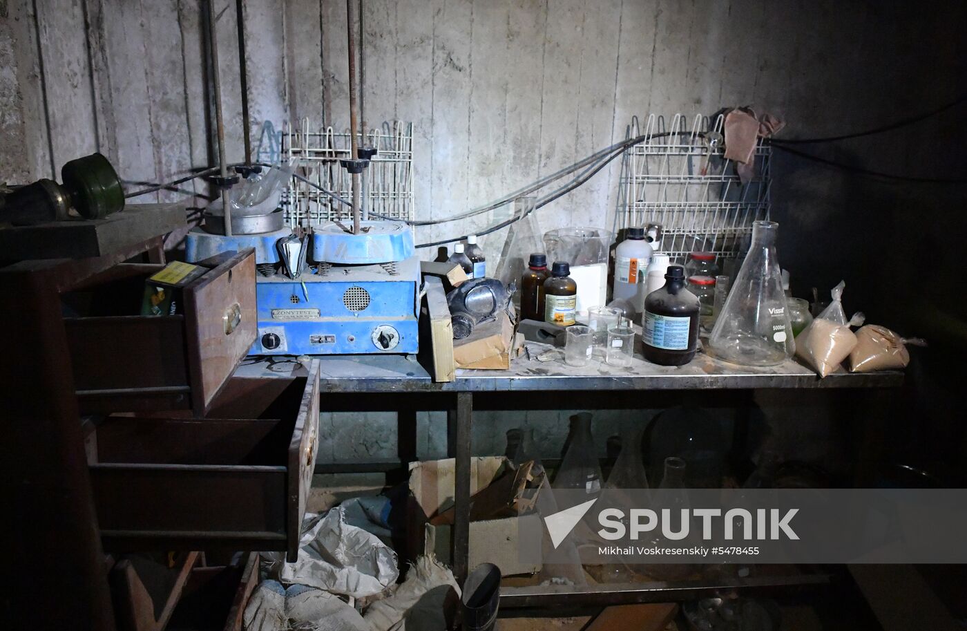 Militants' chemical laboratory in Syrian town of Douma