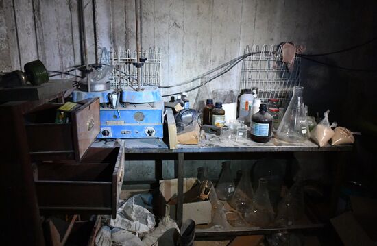 Militants' chemical laboratory in Syrian town of Douma