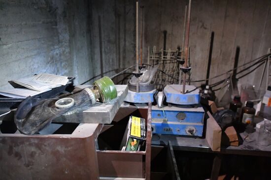 Militants' chemical laboratory in Syrian town of Douma