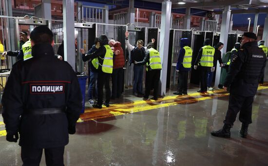 Football. Russian Football Premier League. CSKA vs. Amkar