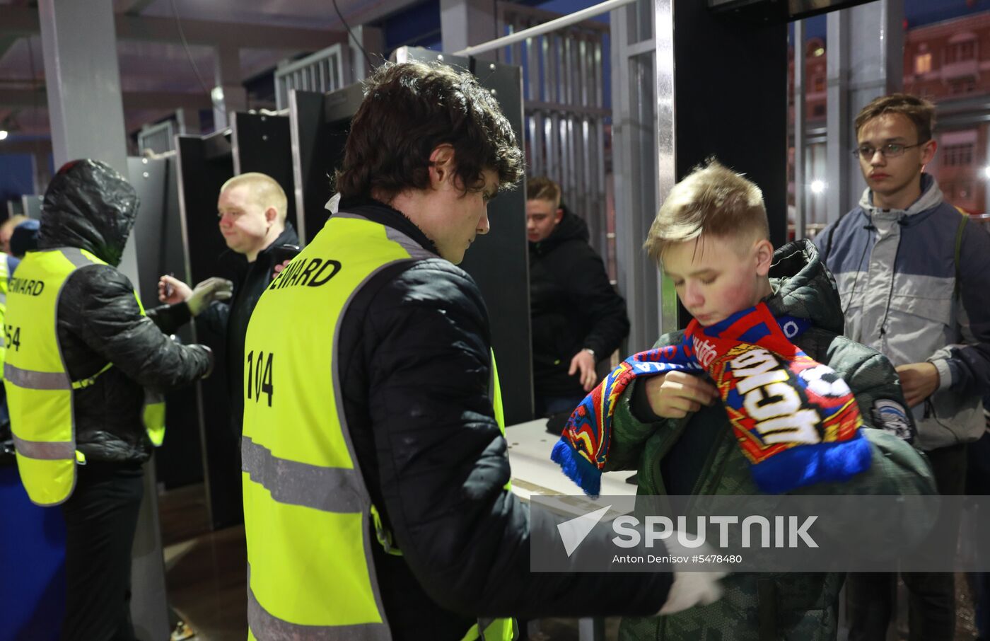 Football. Russian Football Premier League. CSKA vs. Amkar