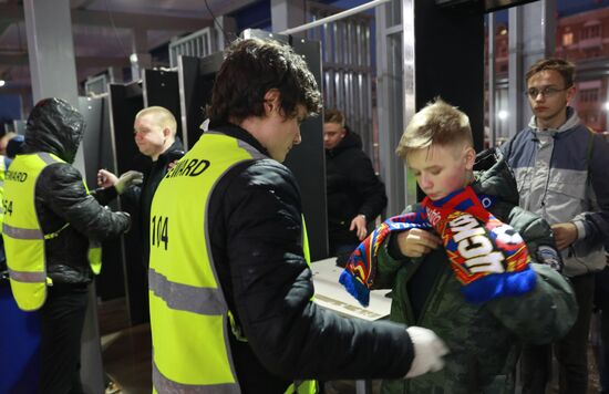 Football. Russian Football Premier League. CSKA vs. Amkar