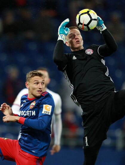 Football. Russian Football Premier League. CSKA vs. Amkar