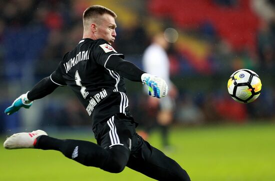 Football. Russian Football Premier League. CSKA vs. Amkar