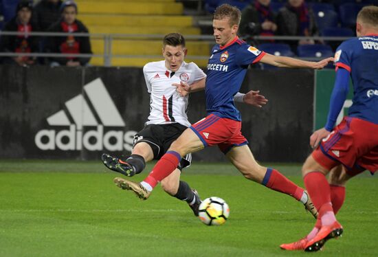 Football. Russian Football Premier League. CSKA vs. Amkar