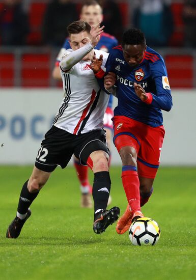 Football. Russian Football Premier League. CSKA vs. Amkar