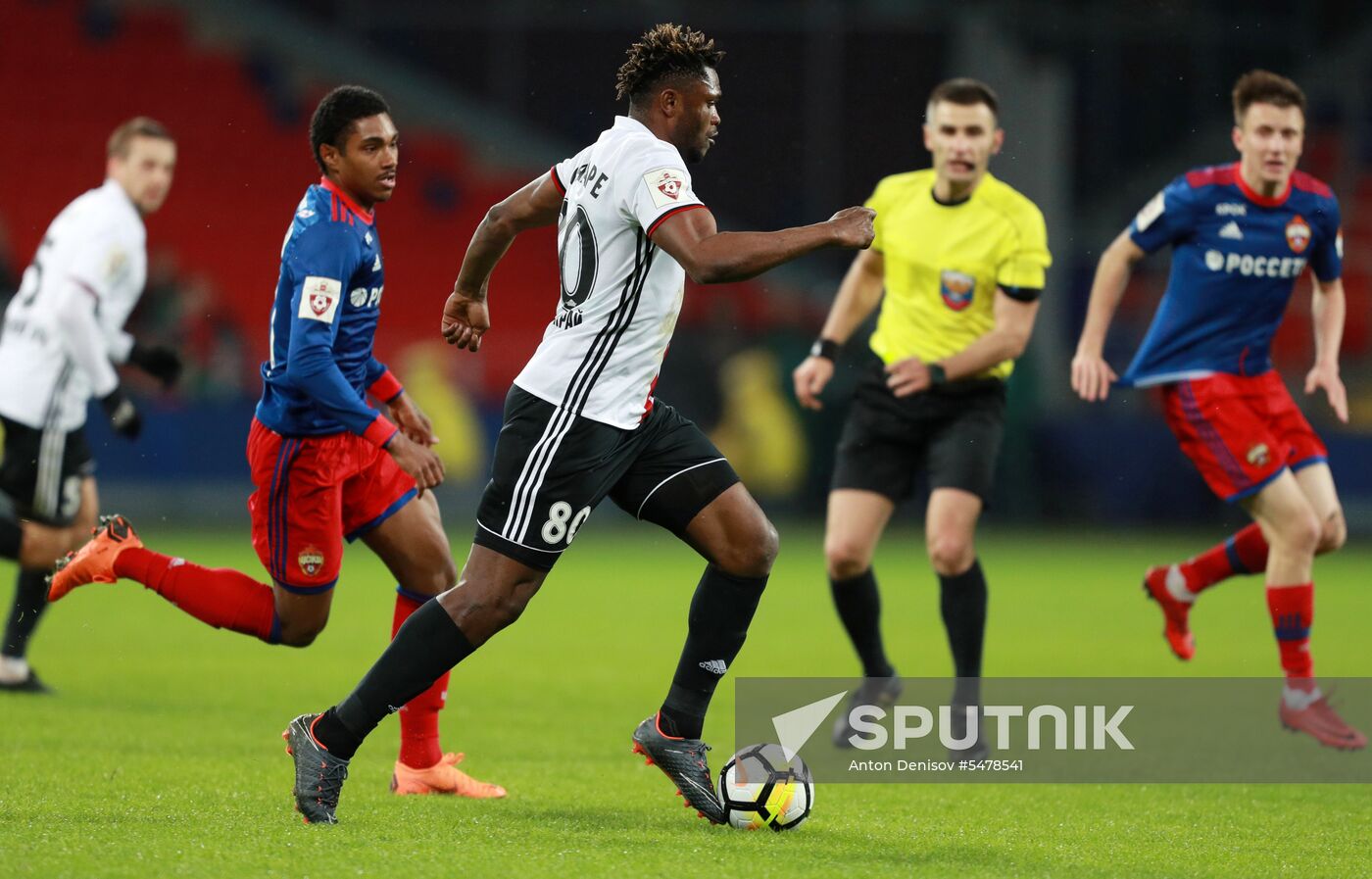 Football. Russian Football Premier League. CSKA vs. Amkar