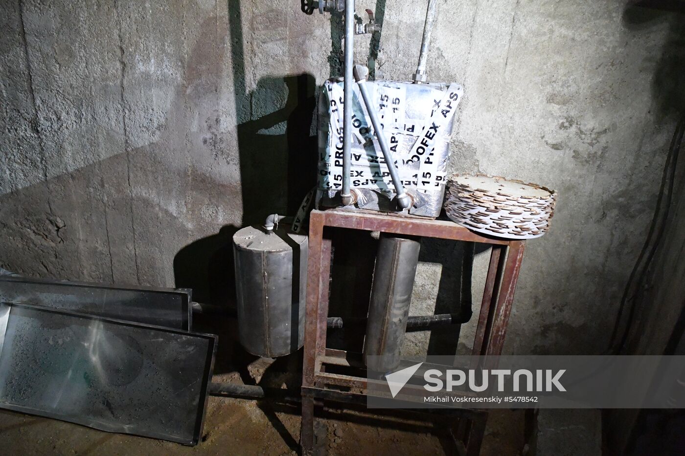 Militants' chemical laboratory in Syrian town of Douma