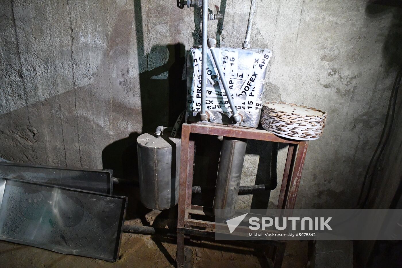 Militants' chemical laboratory in Syrian town of Douma