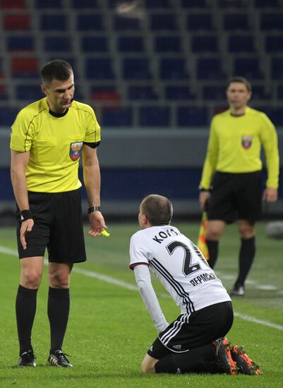 Football. Russian Football Premier League. CSKA vs. Amkar