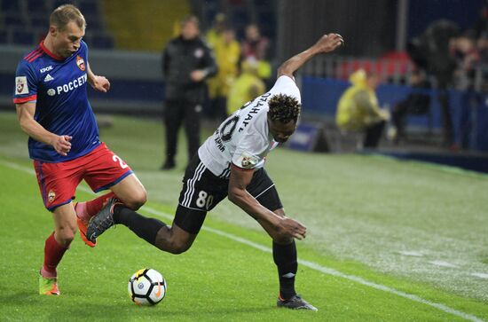 Football. Russian Football Premier League. CSKA vs. Amkar