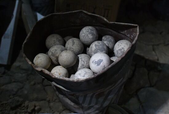 Militants' chemical laboratory in Syrian town of Douma