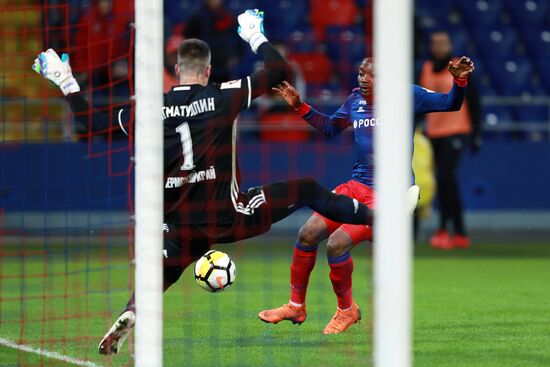 Football. Russian Football Premier League. CSKA vs. Amkar