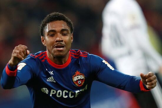 Football. Russian Football Premier League. CSKA vs. Amkar