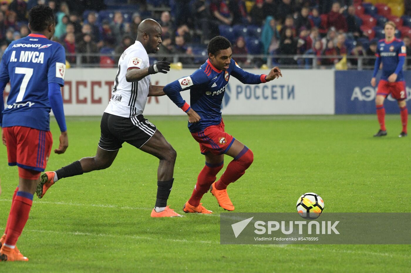 Football. Russian Football Premier League. CSKA vs. Amkar