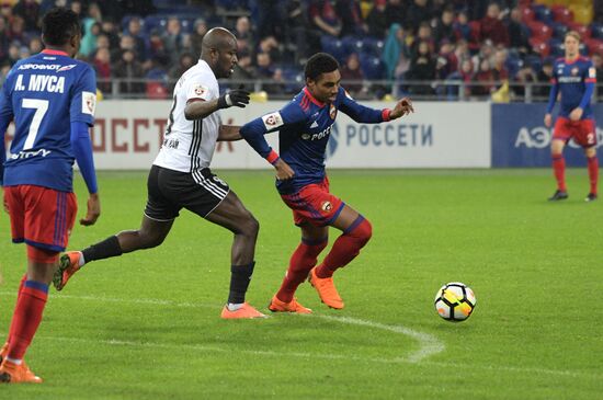 Football. Russian Football Premier League. CSKA vs. Amkar