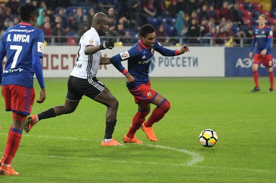 Football. Russian Football Premier League. CSKA vs. Amkar