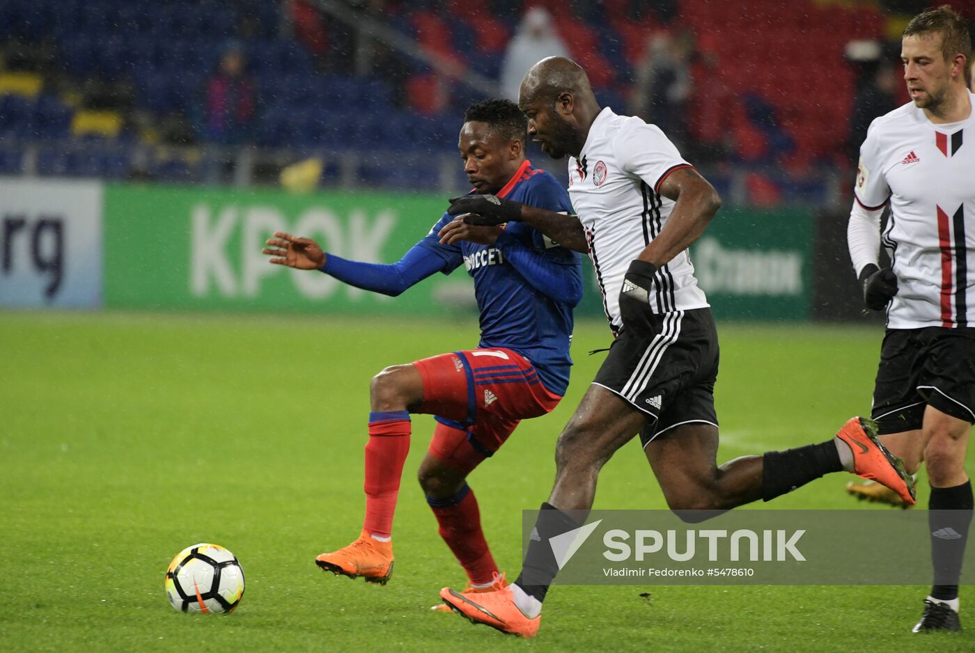 Football. Russian Football Premier League. CSKA vs. Amkar