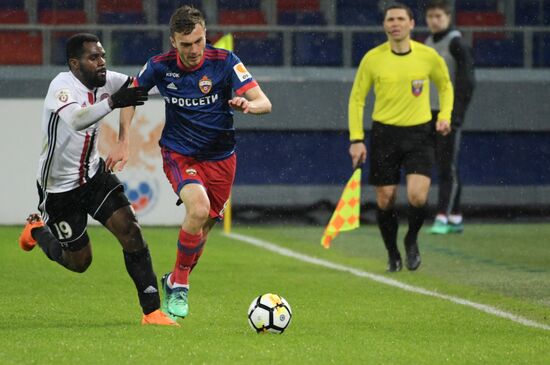 Football. Russian Football Premier League. CSKA vs. Amkar