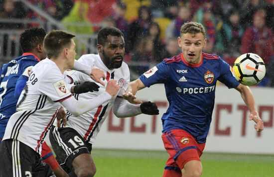 Football. Russian Football Premier League. CSKA vs. Amkar