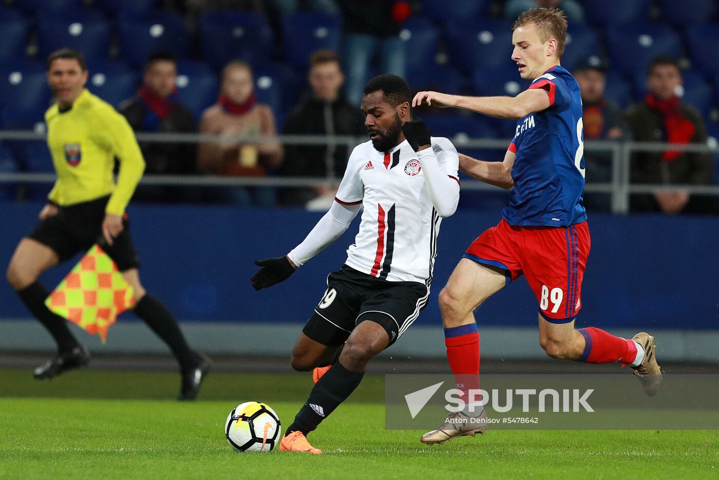 Football. Russian Football Premier League. CSKA vs. Amkar