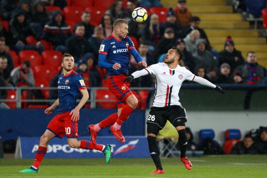 Football. Russian Football Premier League. CSKA vs. Amkar