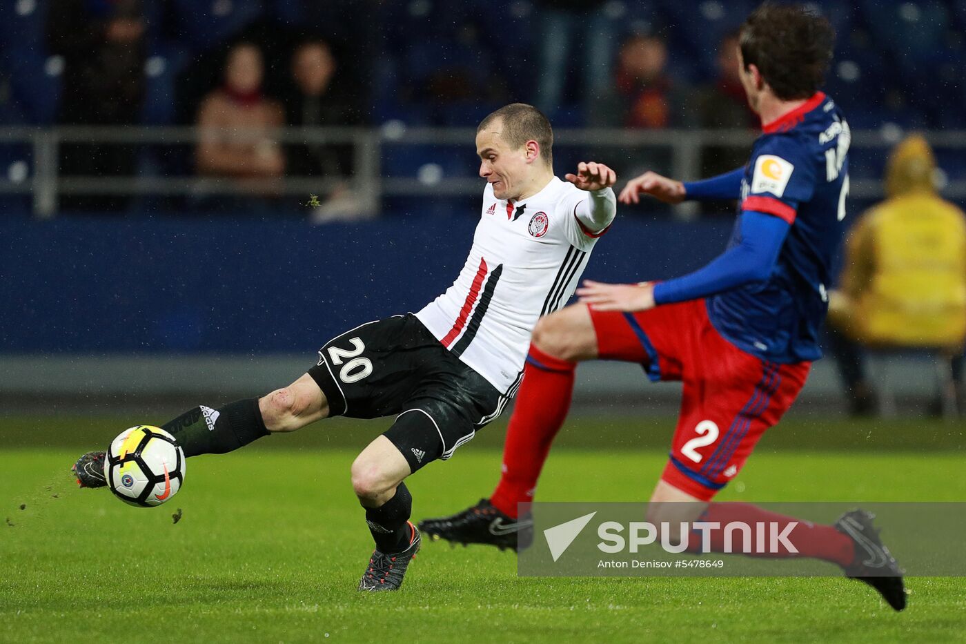 Football. Russian Football Premier League. CSKA vs. Amkar