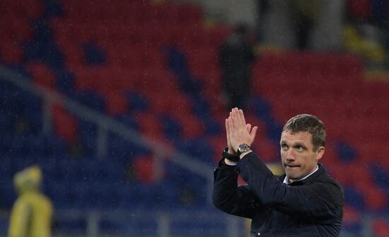 Football. Russian Football Premier League. CSKA vs. Amkar