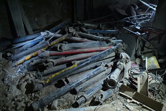 Militants' chemical laboratory in Syrian town of Douma