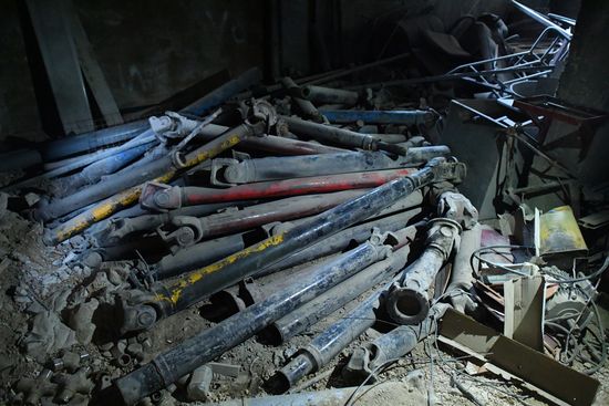 Militants' chemical laboratory in Syrian town of Douma