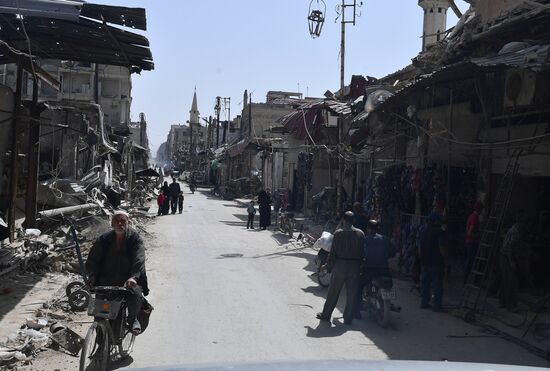 Developments in Douma, Syria