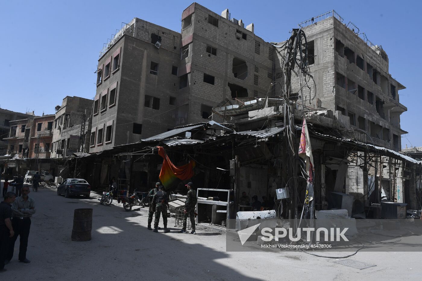 Developments in Douma, Syria