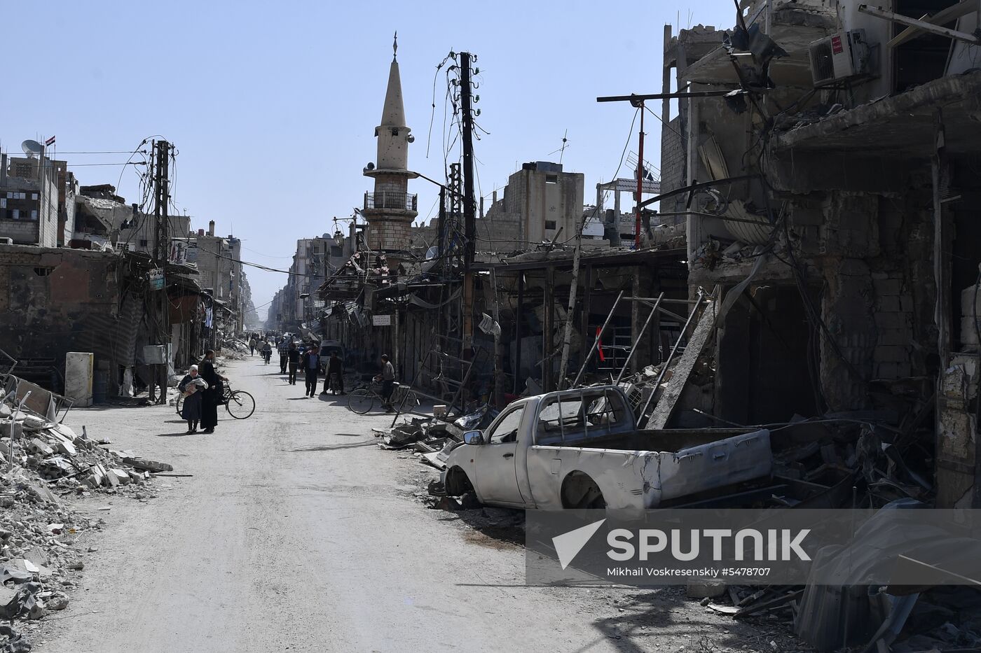 Developments in Douma, Syria