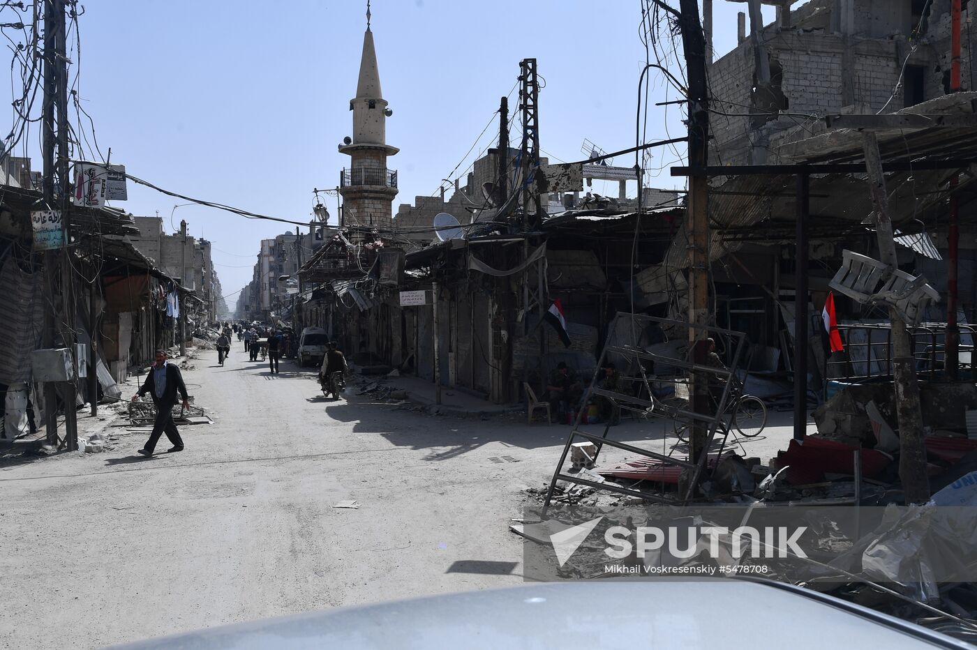 Developments in Douma, Syria