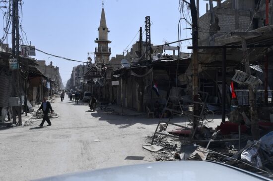 Developments in Douma, Syria
